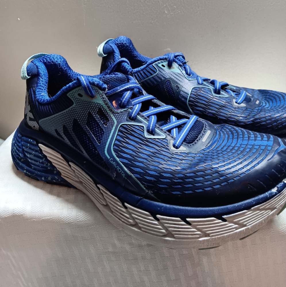 Hoka Blue Athletic Shoes